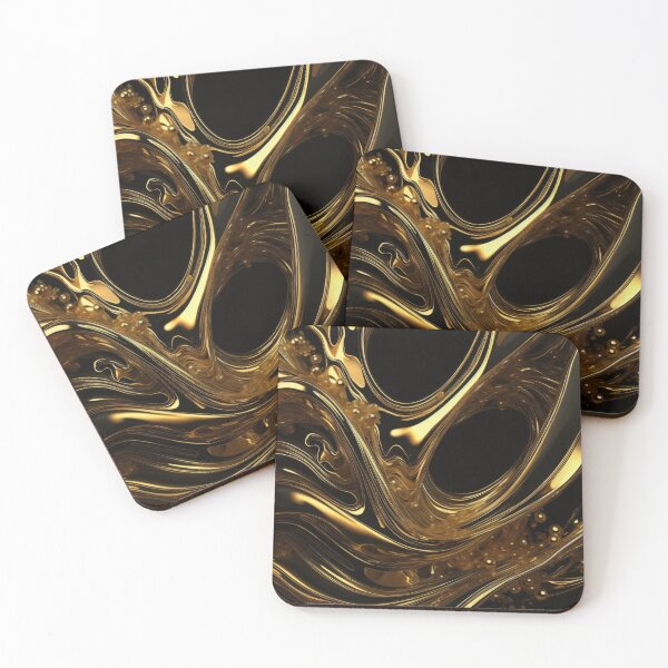 Item preview, Fluid Gold designed and sold by MonsteroseArt.