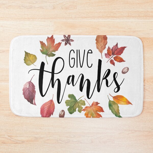 Item preview, Give Thanks Autumn Leaves designed and sold by amazingjoy.