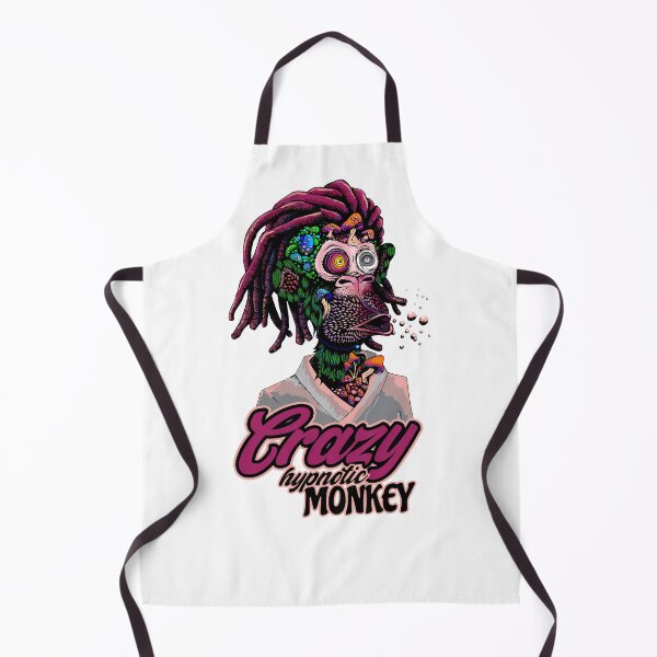 Item preview, Crazy hypnotic monkey designed and sold by JamajkaArtist.