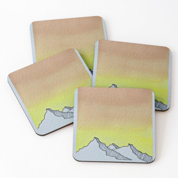 Item preview, Mountains at sunset designed and sold by cefeida.