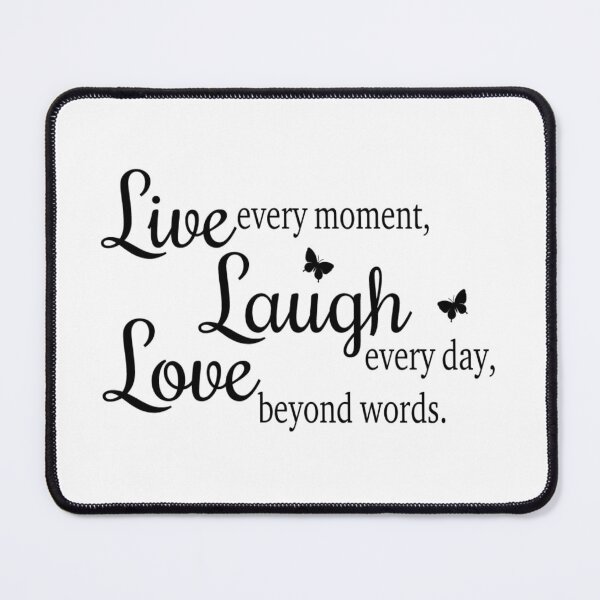Item preview, Live Every Moment  designed and sold by The Happiness Market .