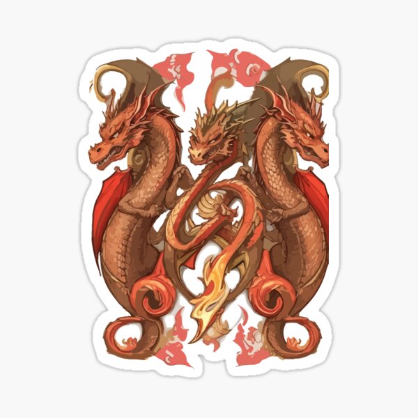 Artikel-Vorschau von Die Macht der drei Drachen, designt und verkauft von TVFshirt.