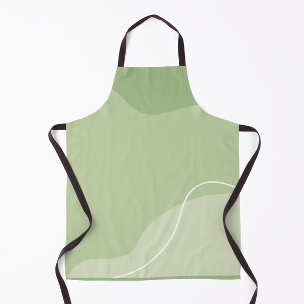 Item preview, Aesthetic Soft Green Squiggly Lines 2 designed and sold by GoodJobLola.