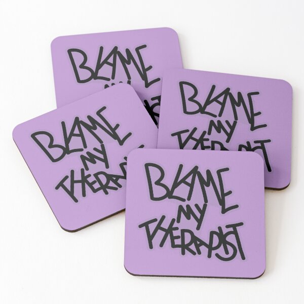 Item preview, Blame my Therapist  designed and sold by JJJJdoodles.