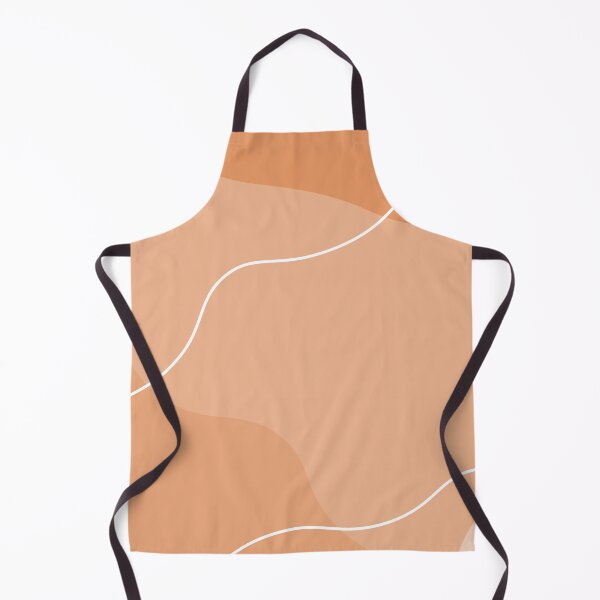 Item preview, Aesthetic Soft Orange Squiggly Lines designed and sold by GoodJobLola.