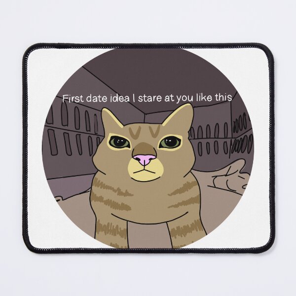 Item preview, First Date Idea Cat designed and sold by casserolestan.