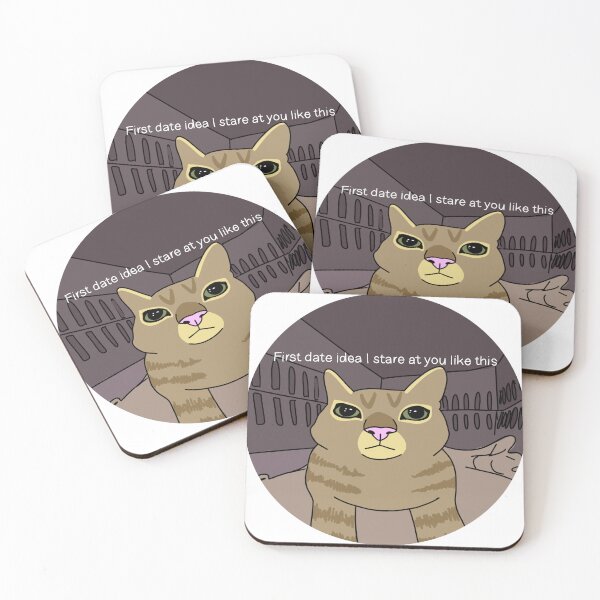 Item preview, First Date Idea Cat designed and sold by casserolestan.