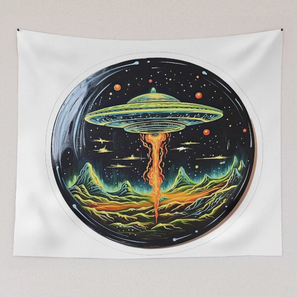 Item preview, Aliens in space designed and sold by abmkf.