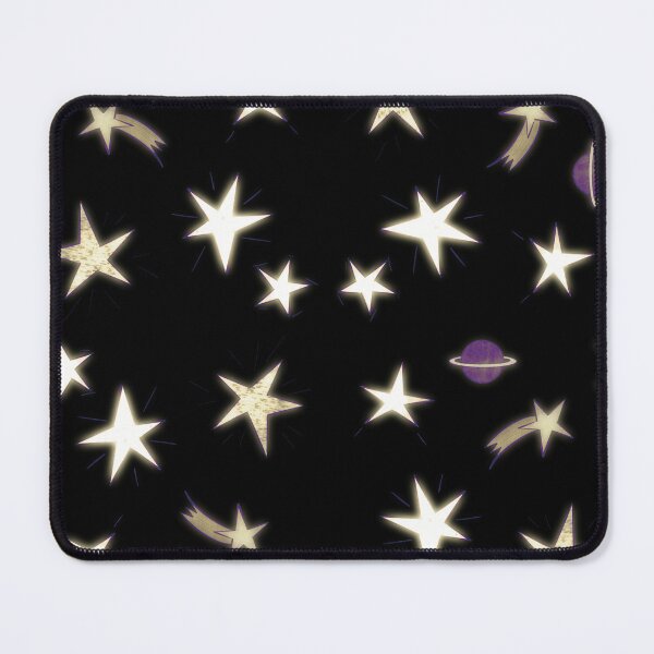 Item preview, Celestial Summer Nights: Stars, Moon and Saturn designed and sold by MagnoliaArtL.
