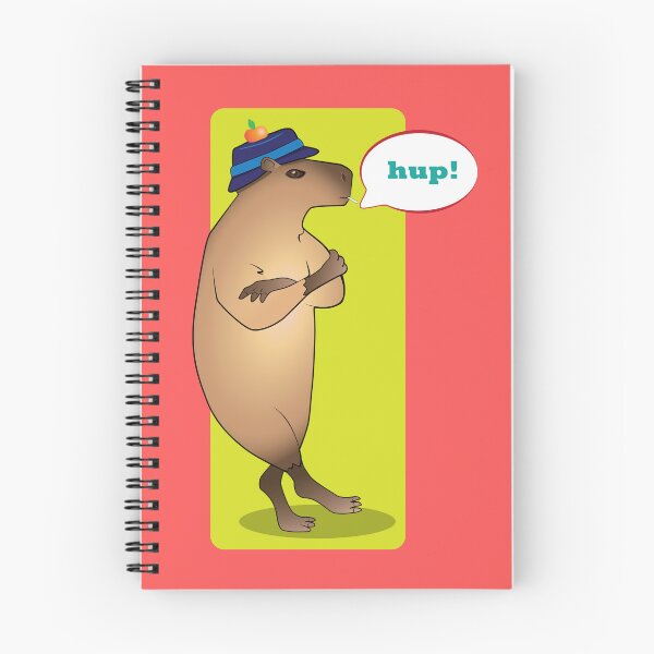 Item preview, My stylish capybara pulls up designed and sold by umasharda.