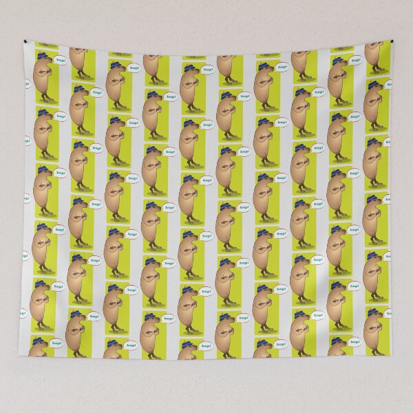 Item preview, My stylish capybara pulls up designed and sold by umasharda.