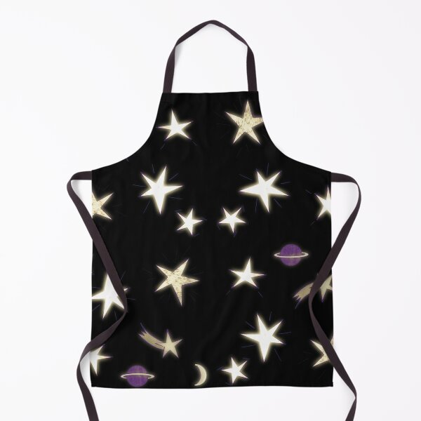 Item preview, Celestial Summer Nights: Stars, Moon and Saturn designed and sold by MagnoliaArtL.