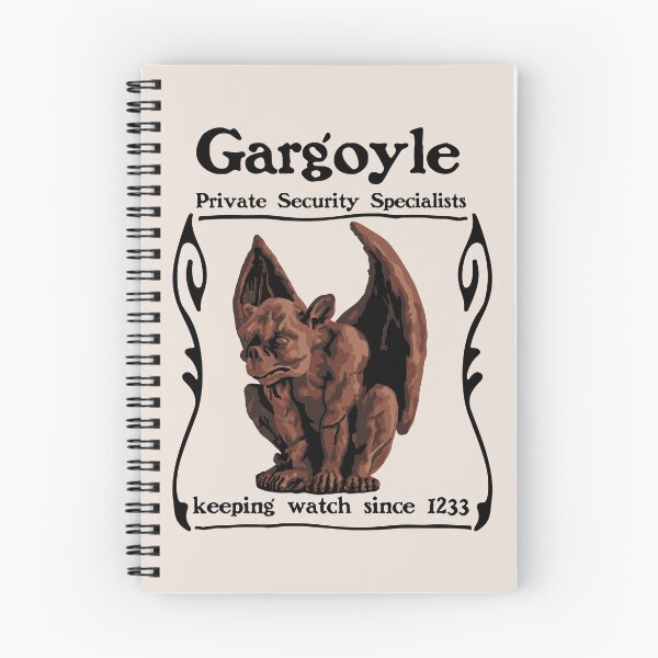 Item preview, Gargoyle Private Security Specialists designed and sold by Unhinged Heather.