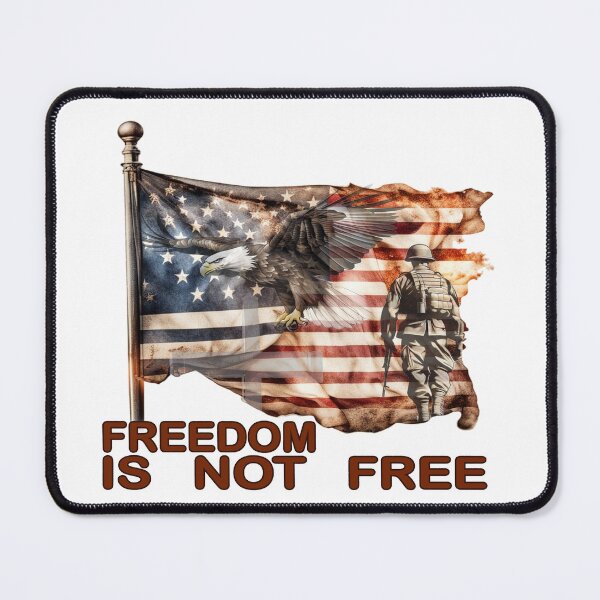 Item preview, Freedom Is Not Free designed and sold by 3Brew-Designs.