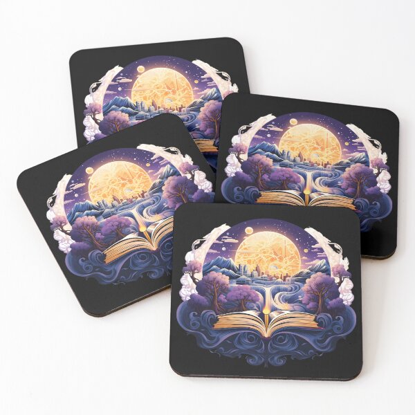Item preview, Intergalactic Botanica: Books Embroidered with Universe and Florals designed and sold by MDartists.