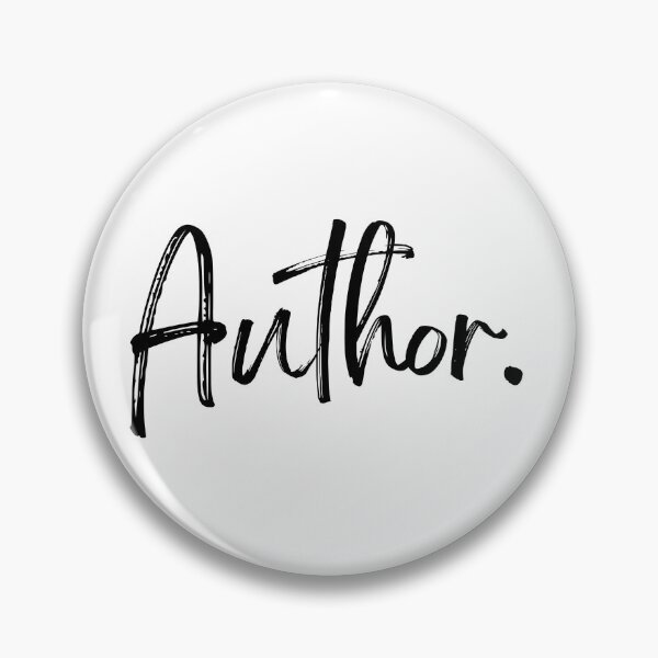 Item preview, Author. Period. designed and sold by MossHollow.