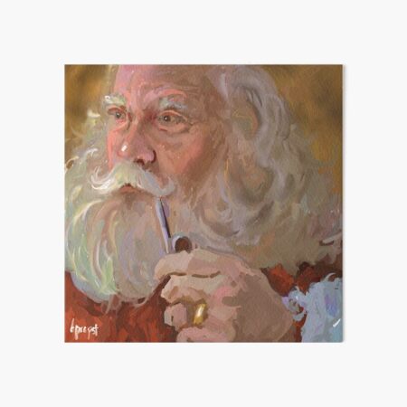 Item preview, Santa Claus with Pipe Painting designed and sold by Anne Marie Propst.