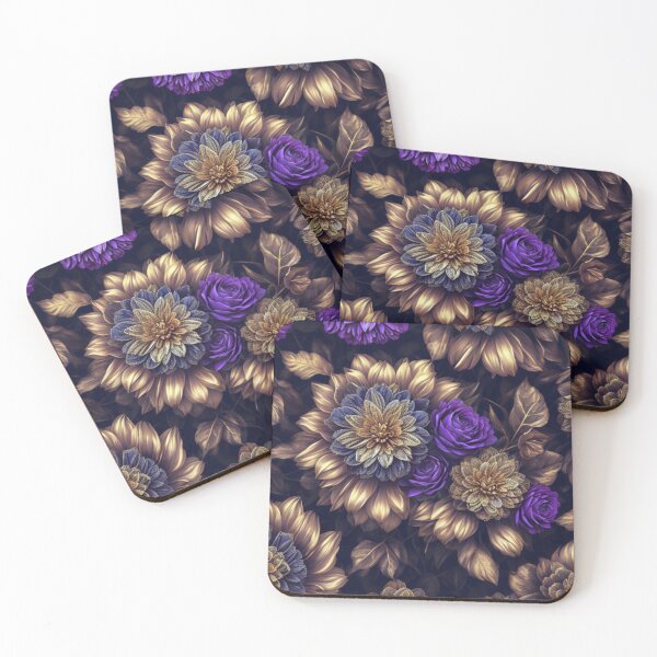 Item preview, Colourful flower pattern designed and sold by AlfredSSikula.