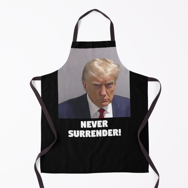 Item preview, Copy of Never Surrender! Donald Trump Mugshot designed and sold by Sticky ™.