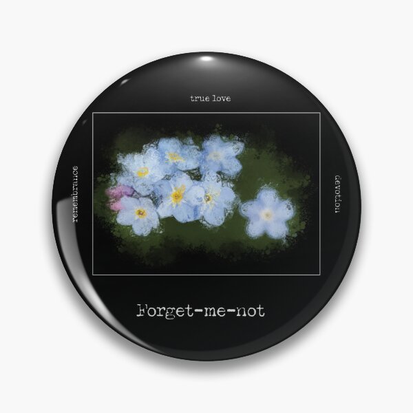 Item preview, Forget me not meaning designed and sold by FireflyStudi0s.