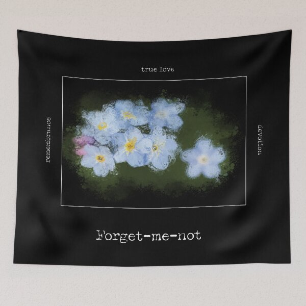 Item preview, Forget me not meaning designed and sold by FireflyStudi0s.