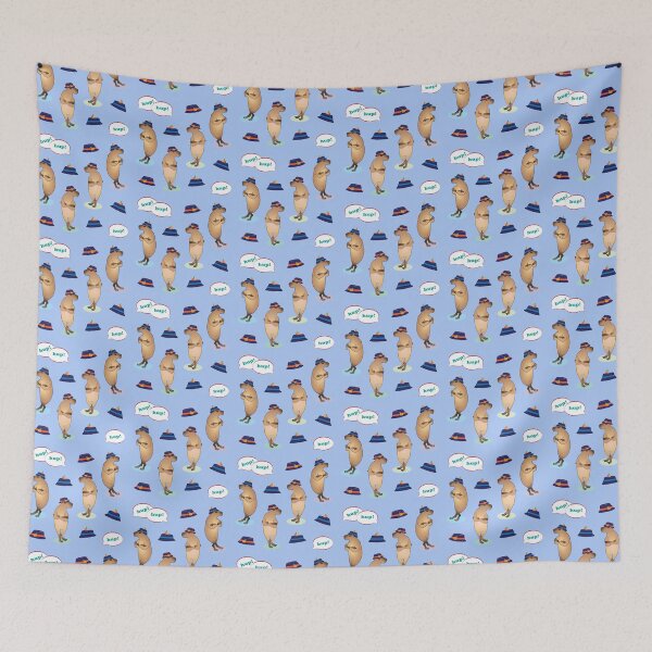 Item preview, Stylish capybara pattern designed and sold by umasharda.