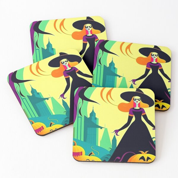 Item preview, hallowwen in art deco, fun designed and sold by Artcollectionus.