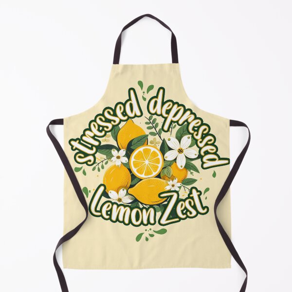 Item preview, Stressed Depressed Lemon Zest designed and sold by SirenSpellStudios.