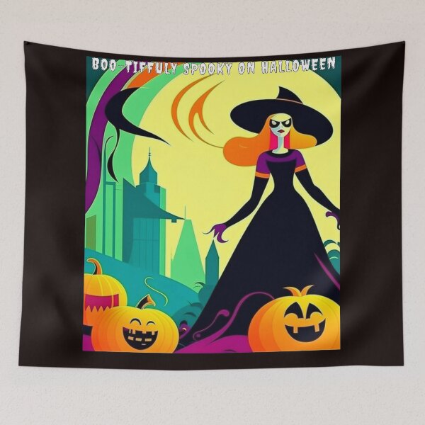 Item preview, hallowwen in art deco, fun designed and sold by Artcollectionus.