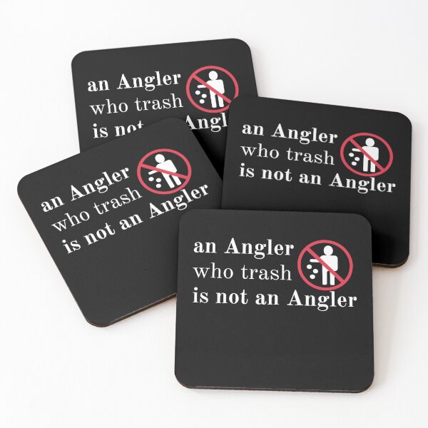 Item preview, An Angler who trash is not an Angler Funny gifts for fishermans designed and sold by light-artist.