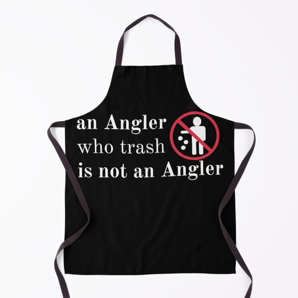 Item preview, An Angler who trash is not an Angler Funny gifts for fishermans designed and sold by light-artist.