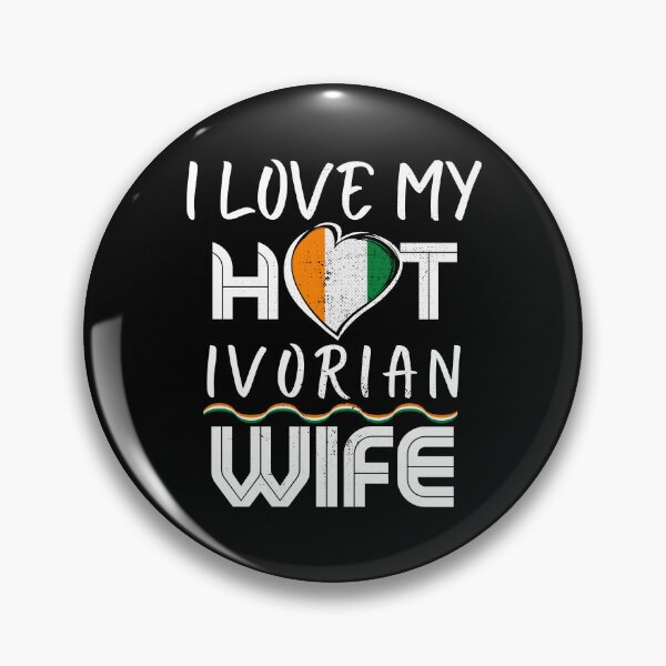 Item preview, I Love My Hot Ivorian Wife Ivory Coast Husband designed and sold by Furahisha.