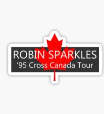 ROBIN SPARKLES - 1995 Tour Sticker