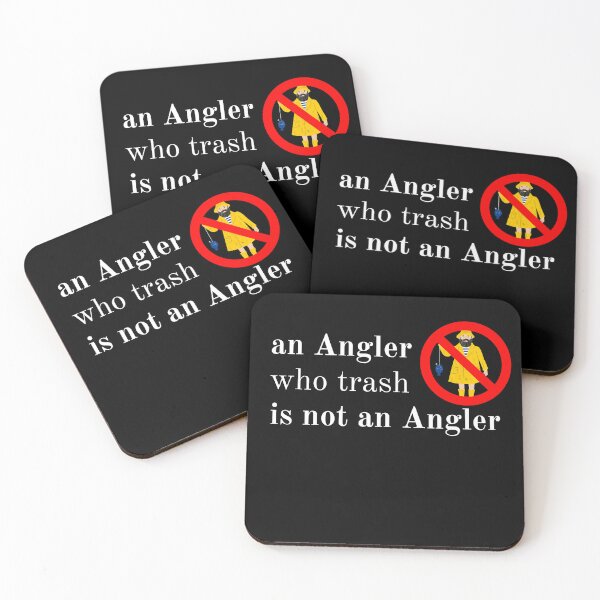 Item preview, An Angler who trash is not an Angler Funny gifts for fishermans designed and sold by light-artist.