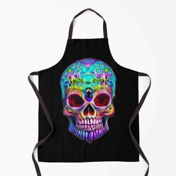 Item preview, Multicolor Stylized Skull designed and sold by Ben-Design-Fr.