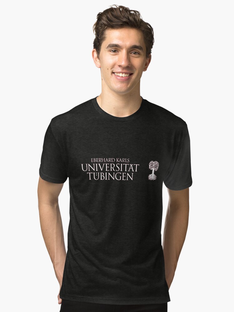 Thumbnail 1 of 7, Tri-blend T-Shirt, Eberhard Karls University of Tübingen designed and sold by SRedha.
