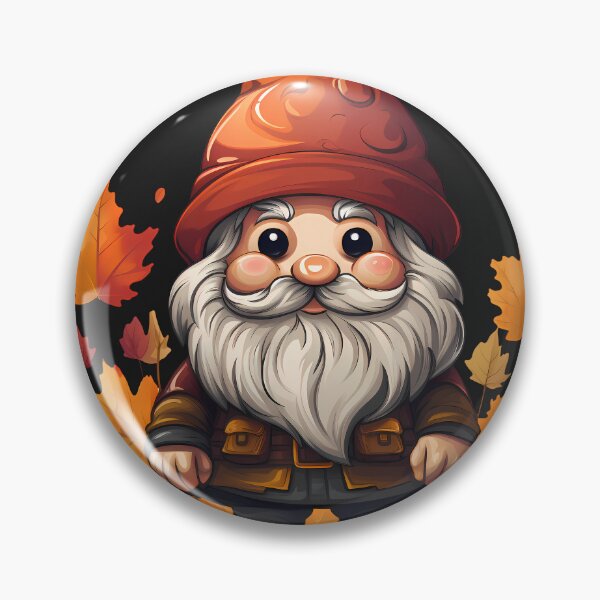 Item preview, Happy Fall Yall Cute Gnome Autumn Leaves Orange Beanie designed and sold by NearlyNow.