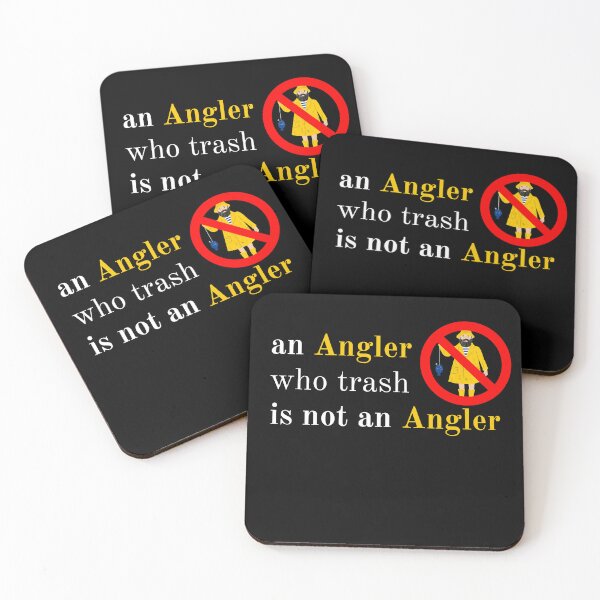 Item preview, An Angler who trash is not an Angler Funny gifts for fishermans designed and sold by light-artist.