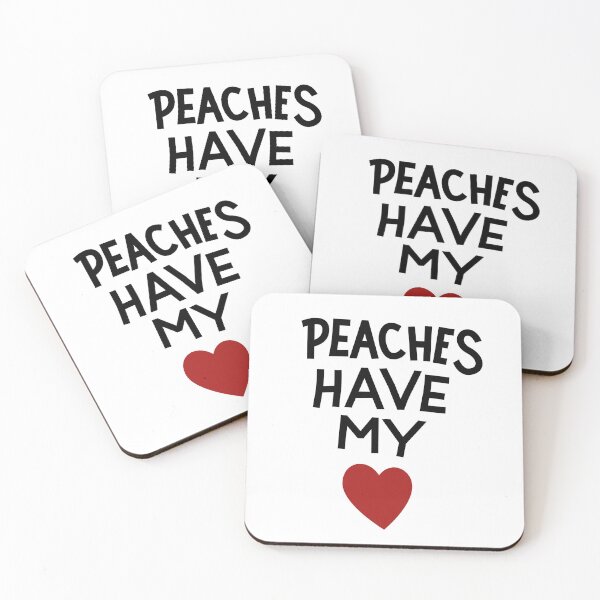 Item preview, peaches have my heart designed and sold by martalemon.