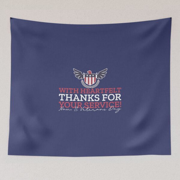 Item preview, With Heartfelt Thanks For Your Service!  designed and sold by MHerardDesigns.