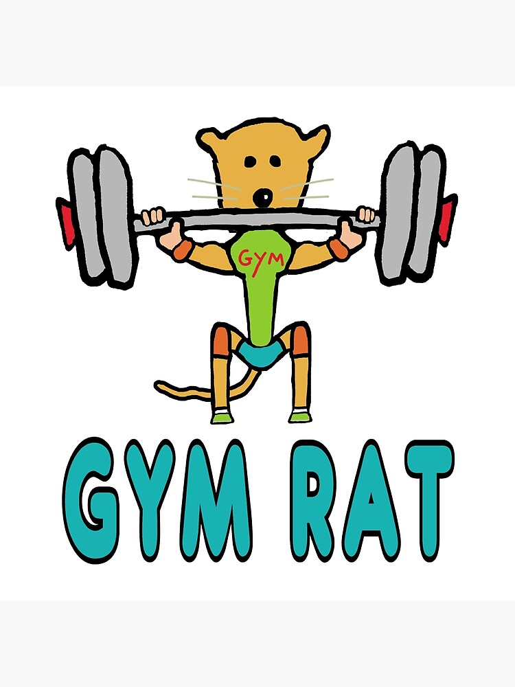 Gym rats - Art Print, gym rat tradução 