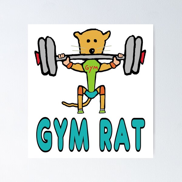 Gym Rat' Poster – blackboyphantasy