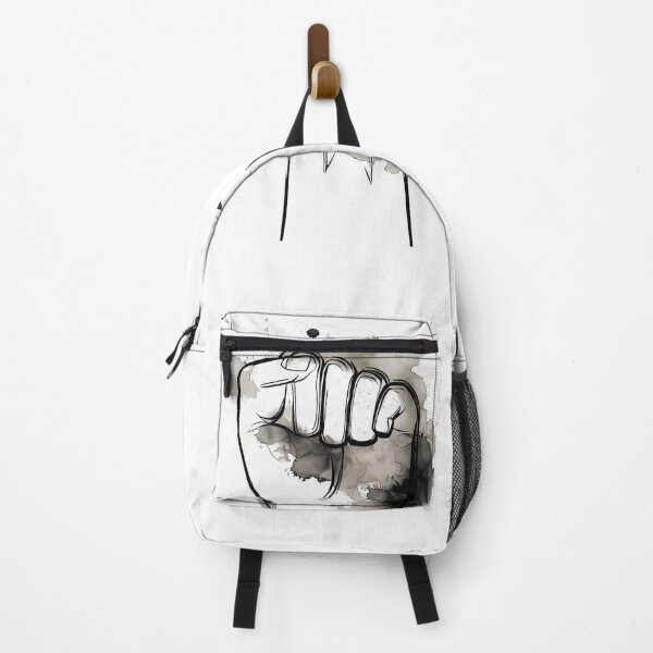 Item preview, Ink-Fused Impact: Fist Meets Liquid Canvas designed and sold by ReplyGirl.