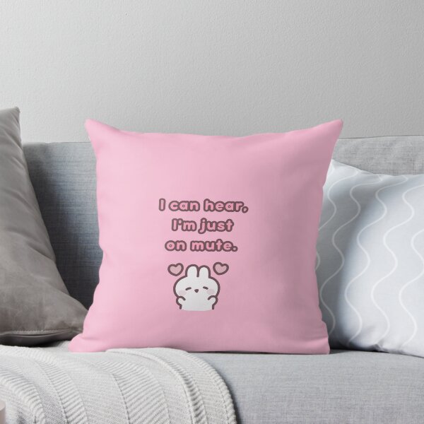 Item preview, i can hear, i'm just on mute kawaii bunny designed and sold by hiddenmeadow.