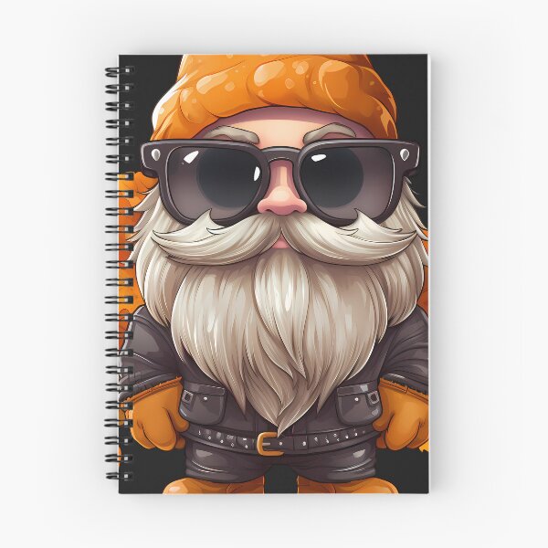 Item preview, Cool Fall Gnome Wearing Sunglasses Orange Beanie Groovy Text Happy Fall Yall designed and sold by NearlyNow.