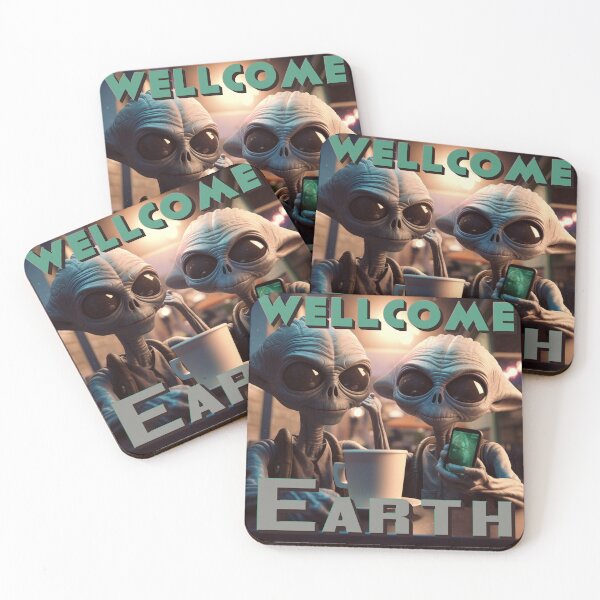 Item preview, Aliens wellcome earth by Jonathan P. designed and sold by JonathanP514.