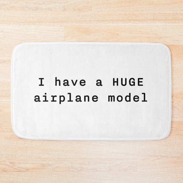 Item preview, I have a HUGE airplane model in black designed and sold by disgracedtees.