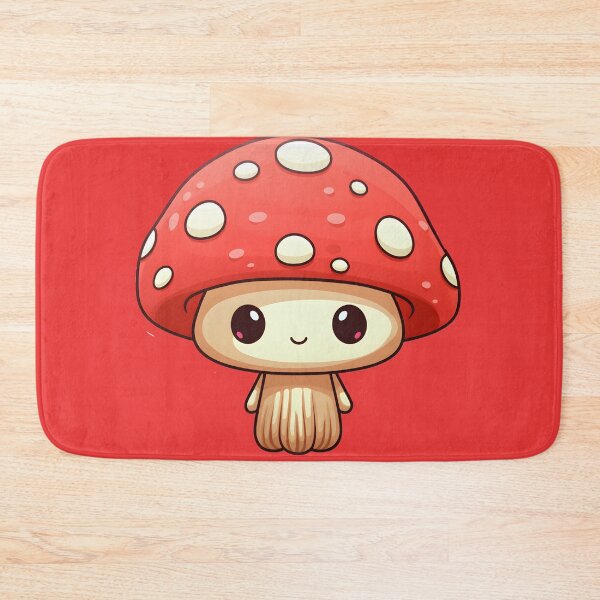 Item preview, kawaii cute forest mushroom designed and sold by Wickystickers.