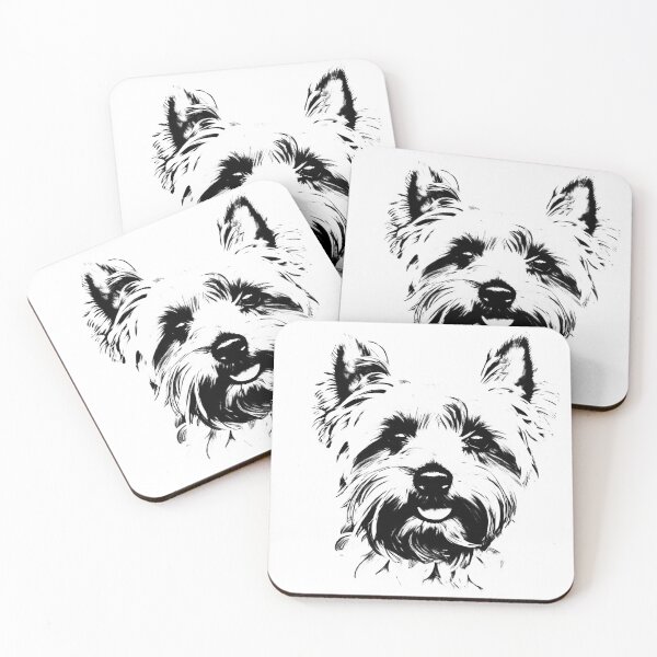 Item preview, Yorkshire Terrier T-shirt Art Sticker designed and sold by allthis.