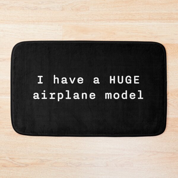 Item preview, I have a HUGE airplane model in white designed and sold by disgracedtees.